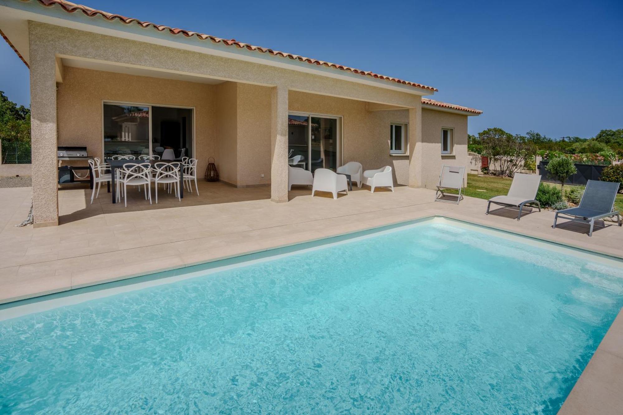 Villa Clara Piscine Chauffee Prunelli-di-Fiumorbo Bagian luar foto